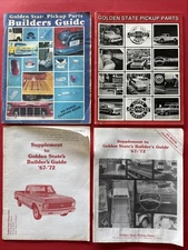 GOLDEN STATE Pickup Parts Builders GUIDE Chevrolet 67-72 w/ Supplement Guide ++