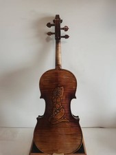 Master 4/4 violin Stradi model Flamed maple back spruce top hand carved