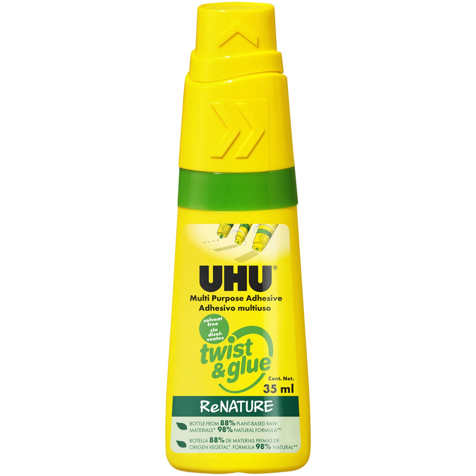 UHU 7000946 Twist & Glue Solvent Free Adhesive 35ml - Image 2