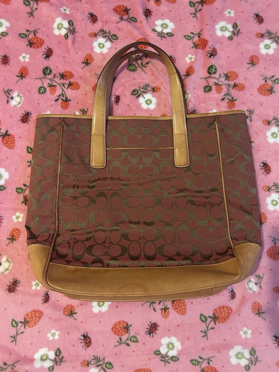 Coach Signature Red Tote | eBay