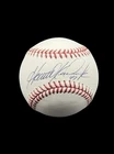 Howie Kendrick Signed OML Baseball Auto MLB HOLOGRAM COA 2019 WS Champion