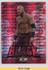 2024 Upper Deck Allure AEW Red Pulsar Malakai Black #50 READ a3i