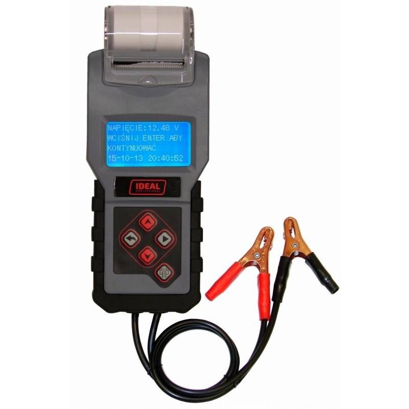 Testeur de batterie BDT4000 12V avec ticket de diagnostic imprimé
