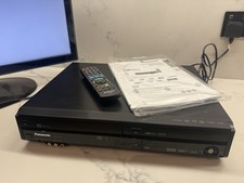 Panasonic DMR-EZ49V EBK DVD & VCR Recorder Combo Freeview Copy VHS to DVD Remote