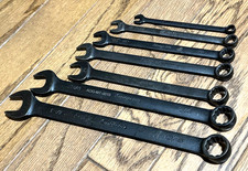  Snap On Tools 516 - 1316 Sae Combination Wrench Set 12-pt Lot Offset