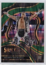 2024 Panini Select WWE Ringside Green Flash Prizm Shawn Michaels #281 02l5