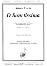 O Sanctissima - 2 Equal 2-Part Antonin Dvorak