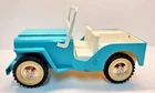 Vintage 1960s Tonka Pressed Steel Jeep. Nice Original Condition.