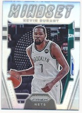 KEVIN DURANT 2021-22 PANINI PRIZM MINDSET SILVER #10 BROOKLYN NETS MINT