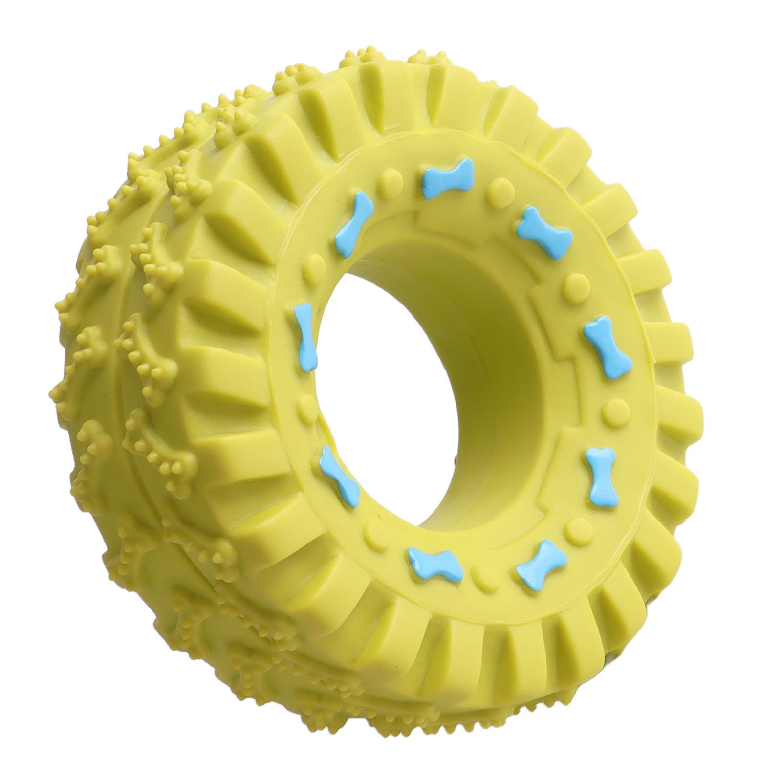 Puppy Chew Toy Tire Chewing Toy Bite Resistant Reduce Anxiety Soft Puppy Part