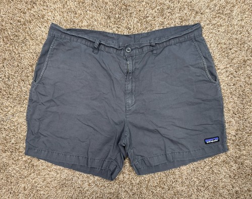 Patagonia Shorts Men’s Sz 38 Gray Organic Cotton All Wear Outdoors Hiking - Picture 1 of 10