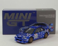 Mini GT Subaru Impreza Wrc99 Team Spike N 23 4th Rally Acropolis 2000 Toshihiro Arai Roger Freeman 1:64 MGT01078-L