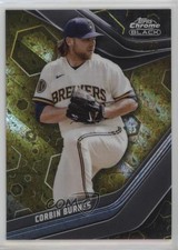 2023 Topps Chrome Black Gold Mini-Diamond Refractor 9/50 Corbin Burnes #83 qf6