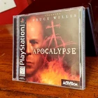 Apocalypse (Sony PlayStation 1) PS1 CIB complete with Manual And Reg ,Blk Label