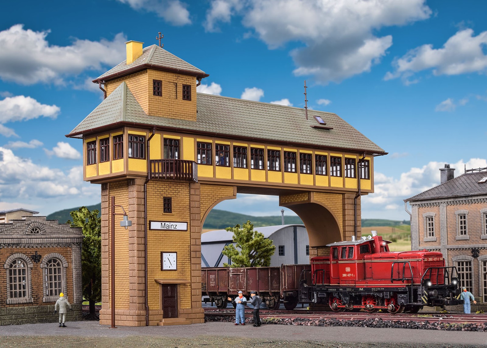 Vollmer 45726 - H0 Signal Box - New