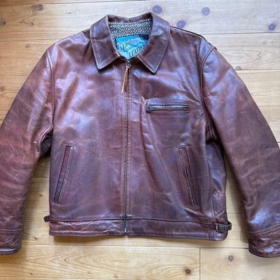 AERO LEATHER 80s SINGLE LEATHER JACKET Aero Brown Leather LLC Clothing, jacket AERO LEATHER 80s SINGLE LEATHER JACKET Aero Brown Leather LLC Clothing, jacket