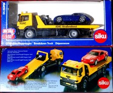 SIKU 2712- CAMIONCINO PER AUTOSOCCORSO CON AUTO-SCALA 1/55