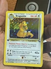Pokémon Dragonite Holo 4/62 Fossil 1st Edition.
