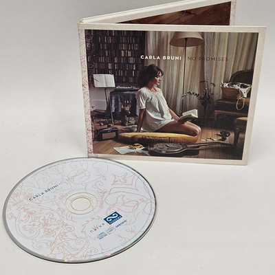 Carla Bruni- No Promises CD Marked Promo EU Digipak Folk Chanson Near Mint
