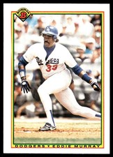 Eddie Murray 1990 Bowman #101 Dodgers MLB READ FREE SHIPPING AutographDen