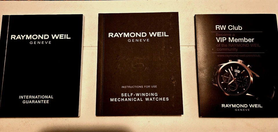 Reloj Automático RAYMOND WIL 7730-BK-05207 Freelance Cronógrafo Taquímetro  Foto 3 de 4