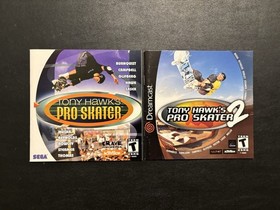 Tony Hawk's Pro Skater 1 And 2  Lot - Dreamcast CIB Complete w Reg Tested & Work