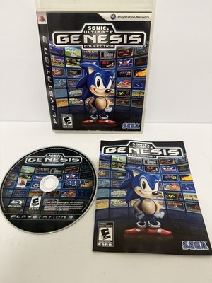 Sonic's Ultimate Genesis Collection PS3 Video Game Complete w/ manual CIB