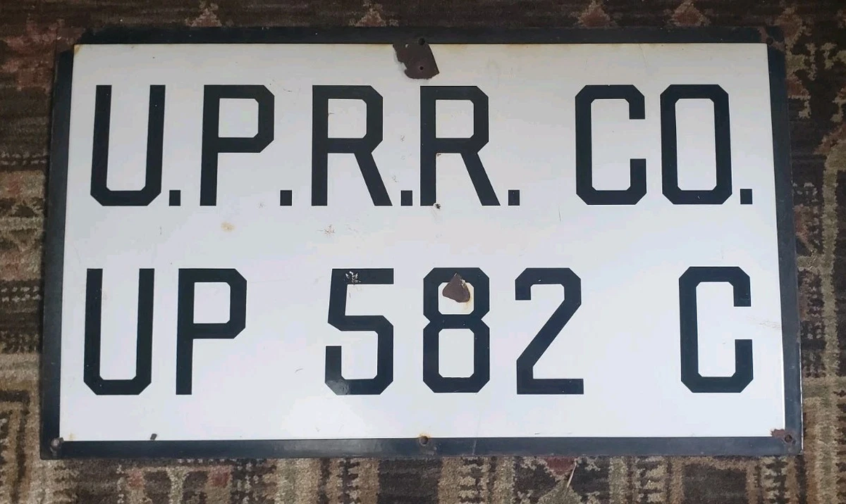 Union Pacific Sign In Collectible Railroad Signs & Plaques for