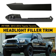 L&R Front For Toyota Tacoma Bumper Grille 2012-2014 Filler Panels Headlight Trim