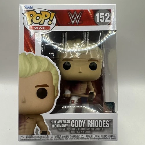WWE The American Nightmare Cody Rhodes Funko Pop! Vinyl Figure #152 w/protector