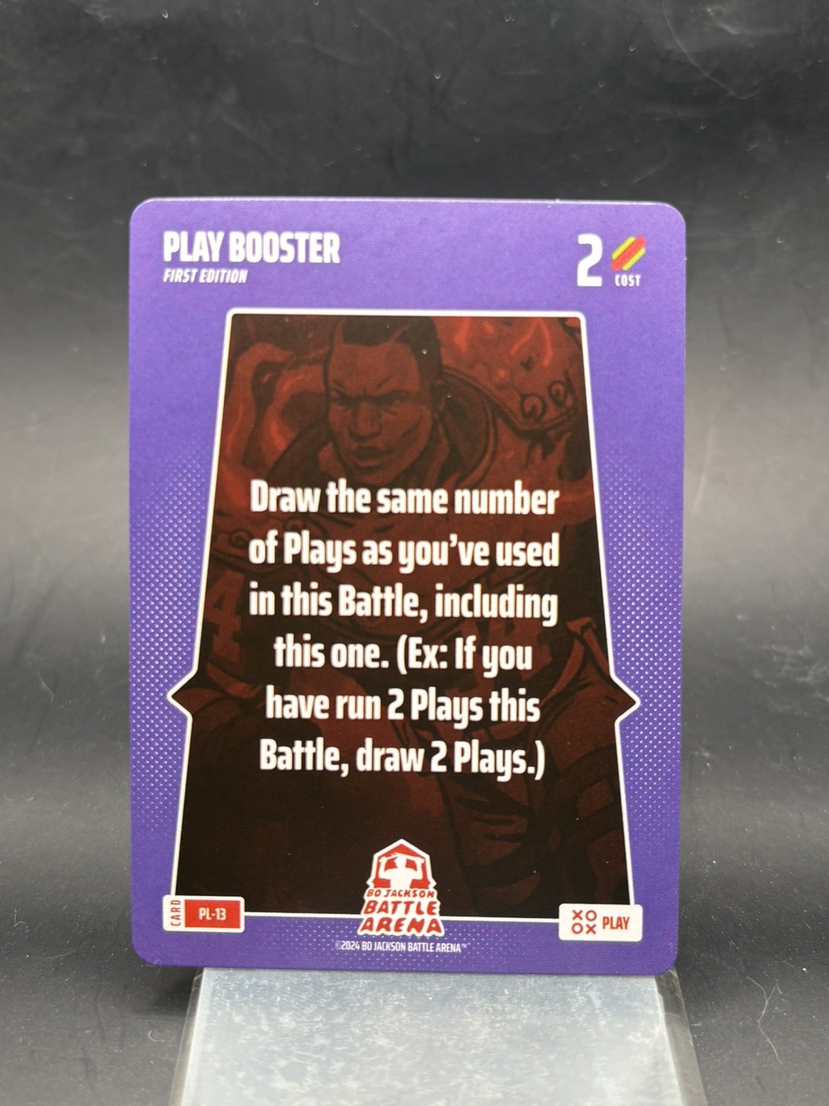 Bo Jackson Battle Arena Play Booster SSP Play Card PL-13