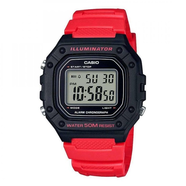 casio illuminator watch water resistant
