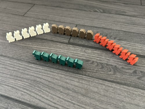 Everdell | All 24 Worker Wooden Figures | Official Replacement Game Pieces - 第 6/7 張圖片