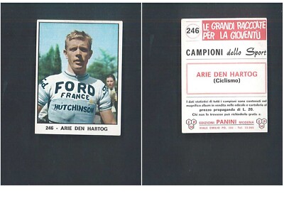 figurina - CAMPIONI DELLO SPORT PANINI 1967/68