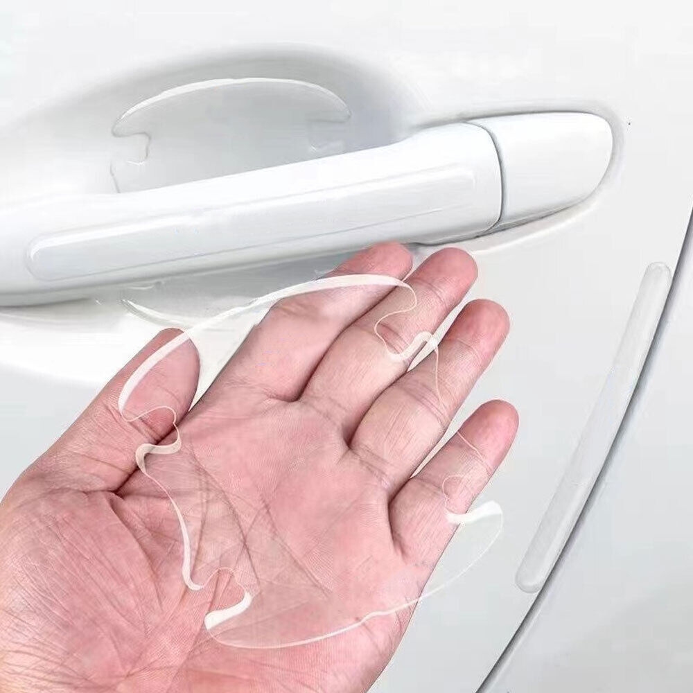 8X Car Door Handle Bowl Sticker Protector Anti Scratch Covers Accessories Trims
