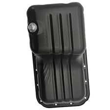 Front Engine Oil Pan W/ Drain Plug For 2013-15 Chevrolet Chevy Spark 1.2L In. l4