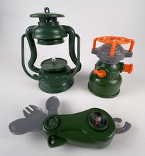 Let  s Go Camping 3 Pc Set Kids Toy Lights Up Play Lantern Burner Camping Knife