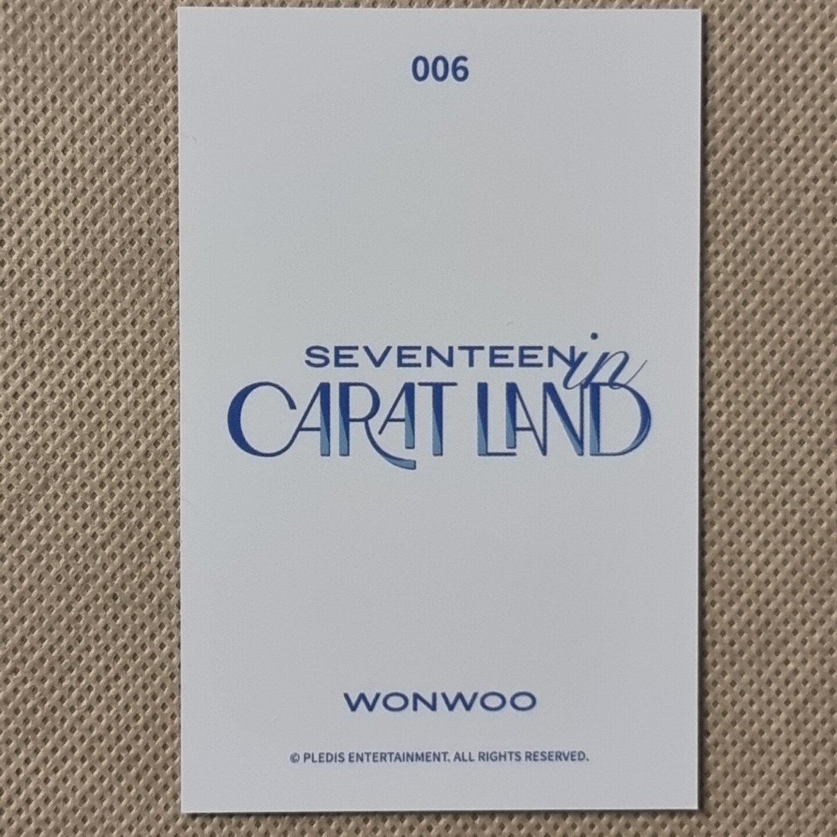 SEVENTEEN CARAT LAND DVD カードなし SEVENTEEN CARAT LAND DVD トレカ〇 ケレン - メルカリ