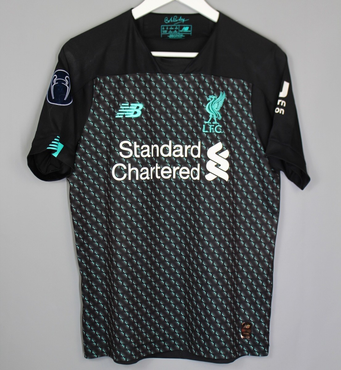 セール‼️リバプール　19-20 ユニフォーム　ホーム　14 ヘンダーソン LIVERPOOL 2019 2020 THIRD SHIRT FOOTBALL SOCCER JERSEY NEW BALANCE