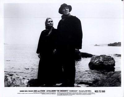 Liv Ullmann + Max von Sydow in The Emigrants (1972)    Original Photo K 469
