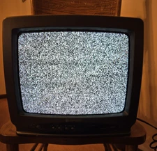 Vintage Gaming Newtech TV-1303 CRT COLOR TV TESTED TV-1301 RETRO BLACK