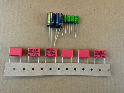 Crown VFX-2 & VFX-2A Complete Recap Kit High-Quality Crossover Rebuild Set