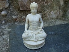 Buddha White Marble Statue Figurine -Buddhism Budha Chinese God Nice Gift
