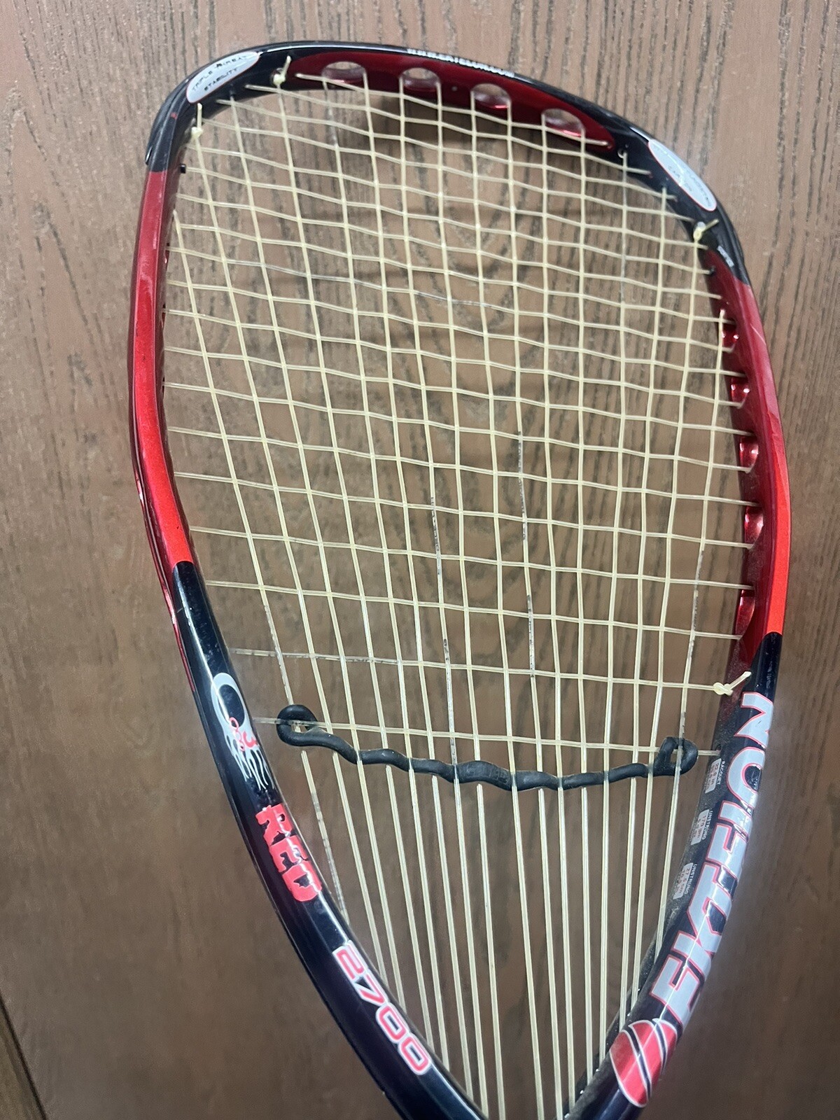 Ektelon O3 Red 2700 Racquetball Racquet 170g Titanium Tungsten Carbon
