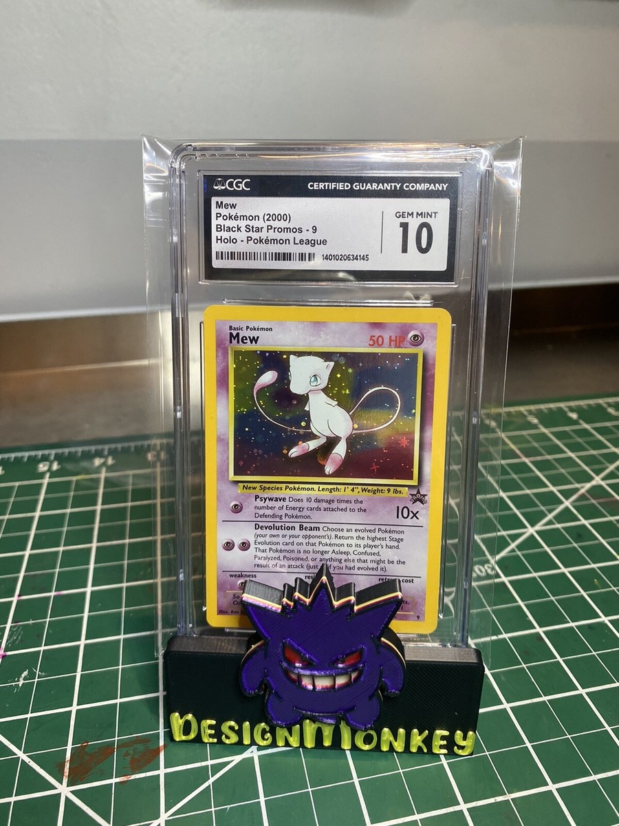 2000 Pokemon League Black Star Promo #9 Mew - Holo CGC 10 GEM MINT