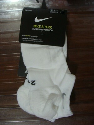 Men's Nike SPARK CUSHIONED NO SHOW SX7280 100 | eBay