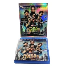 Black Panther Blu-Ray 2018 With Slipcover Marvel Studios USA