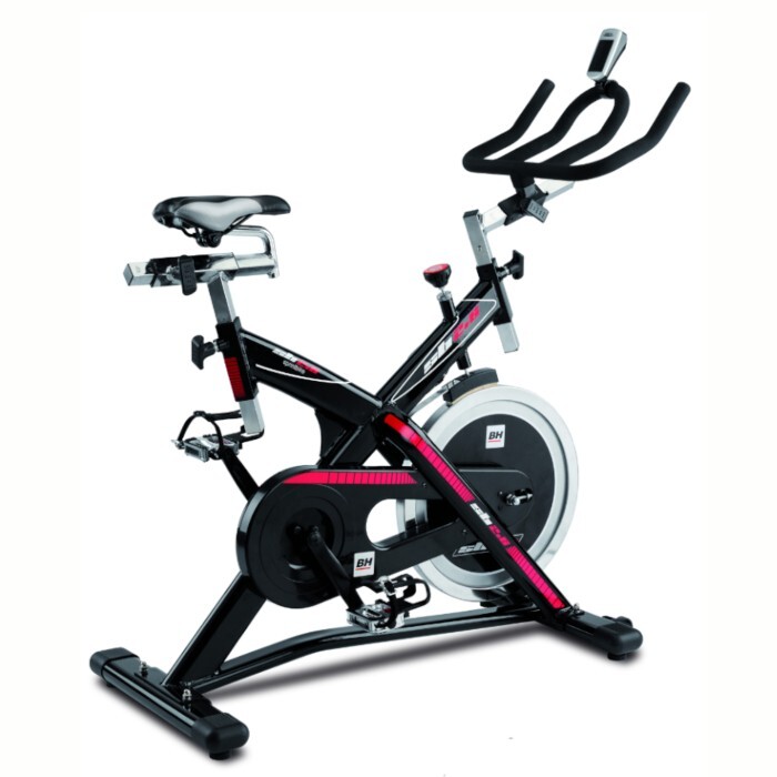 BH FITNESS INDOOR Exercise BIKE, Gloss Black R:10 RRP, £699