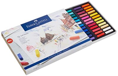 FABER CASTELL パステル72色木箱1960’s‼️ Faber-Castel FC128272 Creative Studio Soft Pastel Crayons 72 Pack