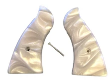 Grips fits Smith Wesson K Frame S&W Classic faux Classic Mother of Pearl